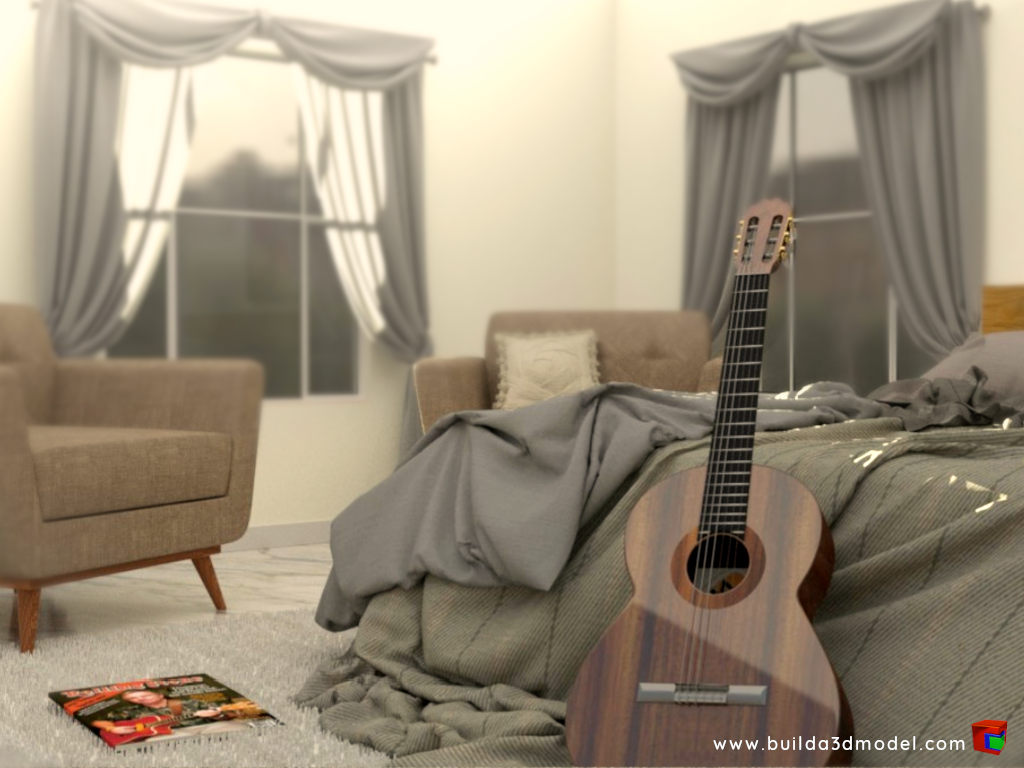 build-a-3d-model-loose room