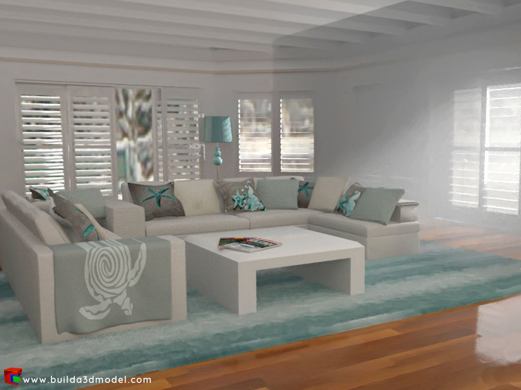 build-a-3d-model-lounge water paint