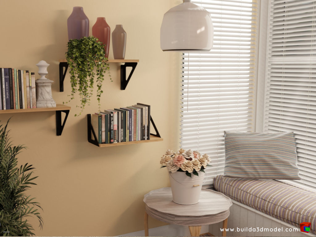 build-a-3d-model-sunny room